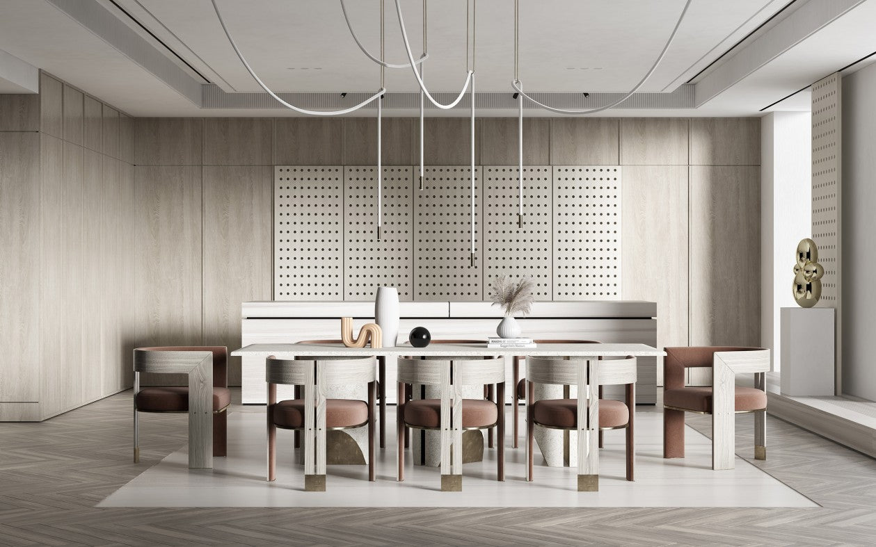 Minimal Luxe Dining
