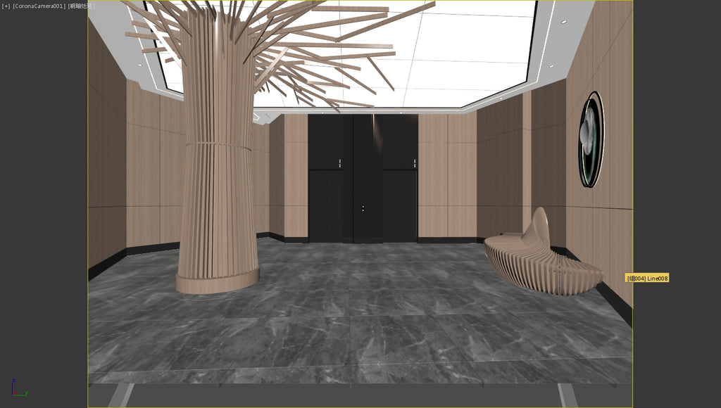 Office Atrium (Elevator) | 2