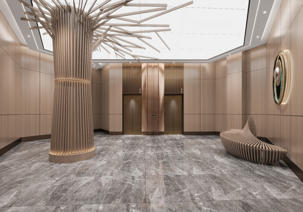 Office Atrium (Elevator) | 2