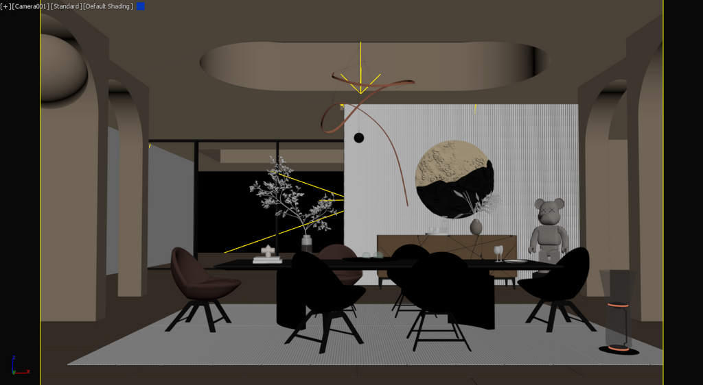 Sculpted Harmony Dining